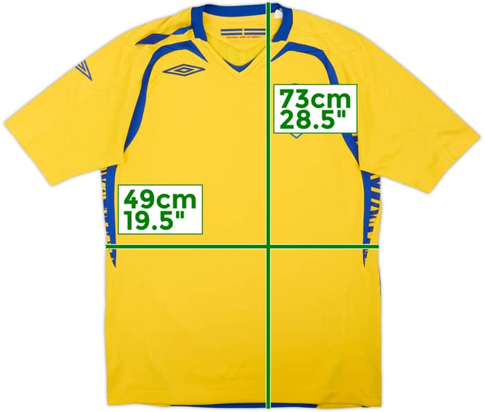 2007-09 Sweden Home Shirt - 5/10 - (S)
