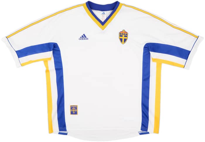 Camiseta de visitante de Sweden 1998-00 - 6/10 - (XL)