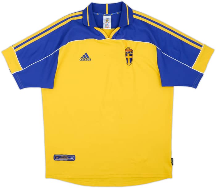 Camiseta de local de Suecia 2000-02 - 4/10 - (L)