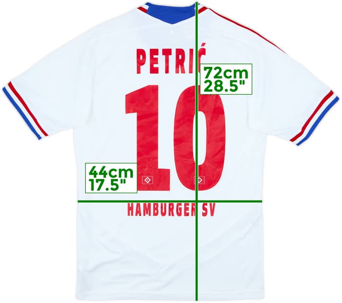 2011-12 Hamburg Home Shirt Petric #10 - 5/10 - (XL.Boys)