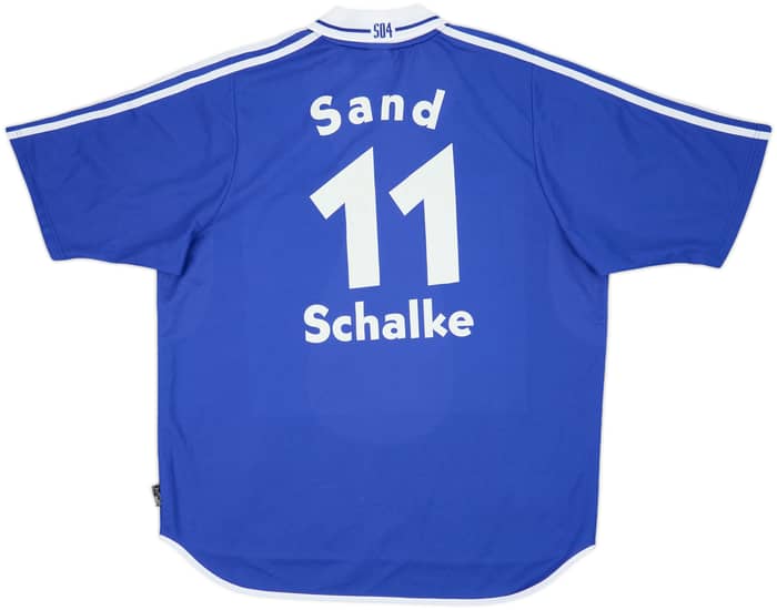 2000-01 Schalke Home Shirt Sand #11 - 8/10 - (XL)