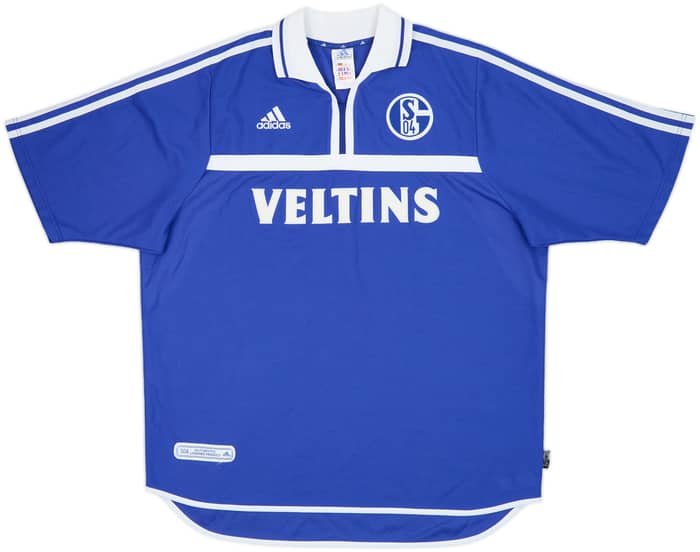 2000-01 Schalke Home Shirt Sand #11 - 8/10 - (XL)