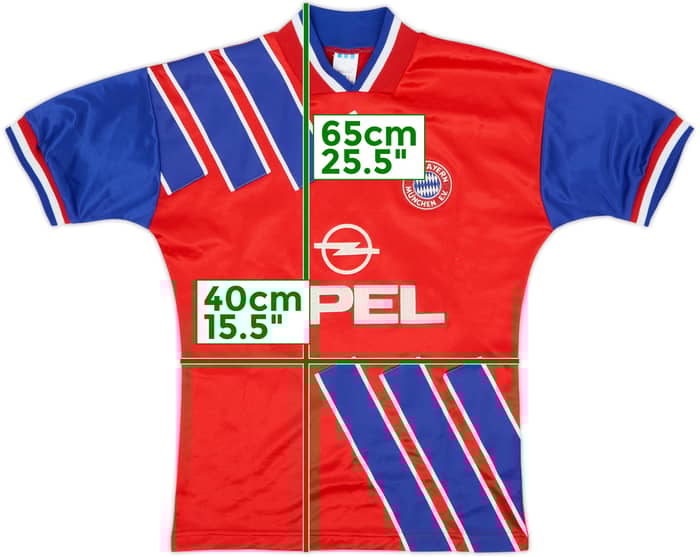 1993-95 Bayern Munich Home Shirt #10 - 5/10 - (M.Boys)