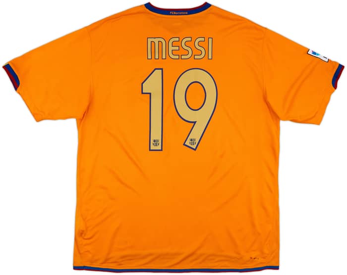 2006-08 Barcelona Away Shirt Messi #19 - 6/10 - (XXL)