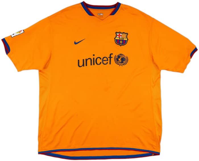2006-08 Barcelona Away Shirt Messi #19 - 6/10 - (XXL)