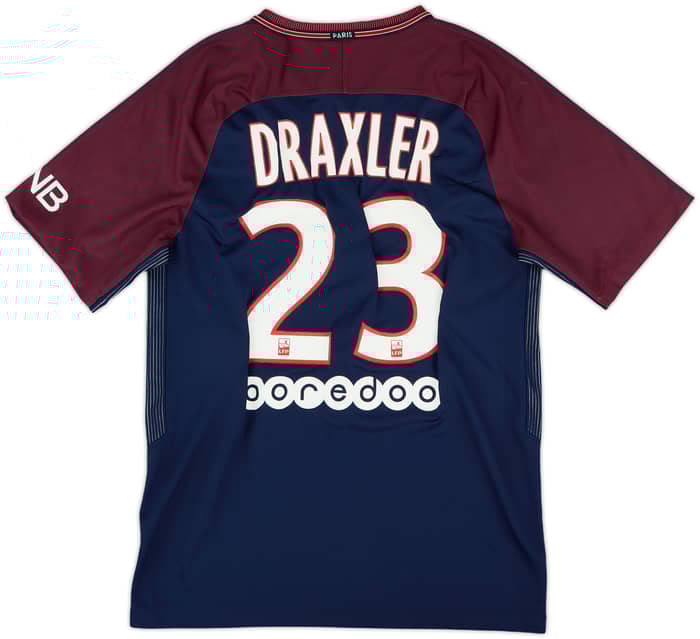 2017-18 Paris Saint-Germain Home Shirt Draxler #23 - 7/10 - (S)