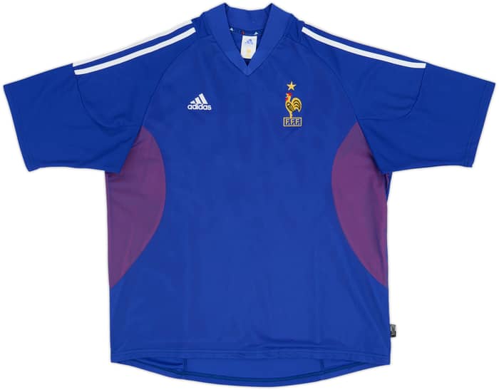 2002-04 France Home Shirt Leboeuf #18 - 7/10 - (XL)