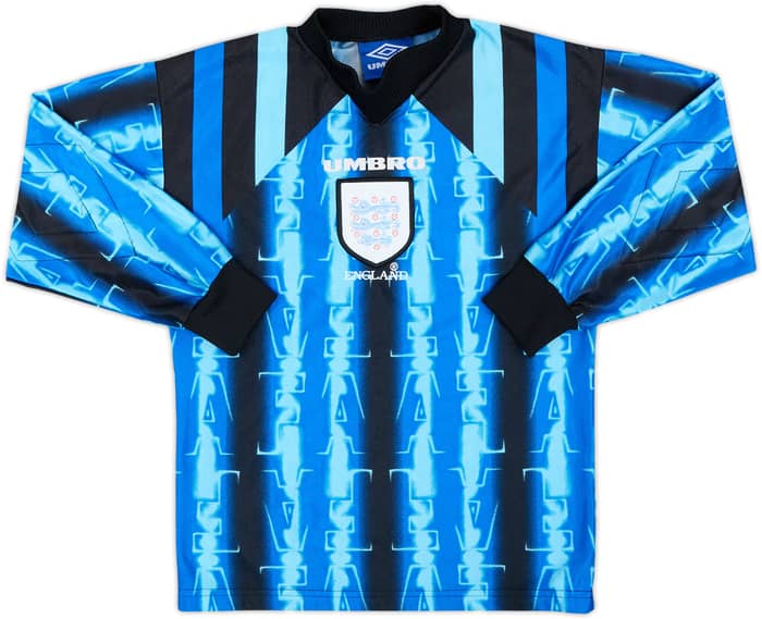 1998-99 England GK Shirt - 9/10 - (S.Boys)