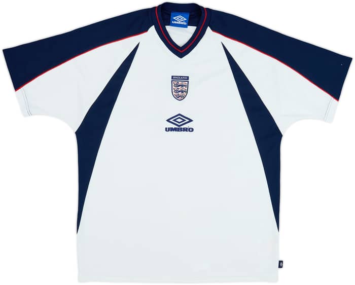 1999-00 England Umbro Training Shirt - 7/10 - (XL)