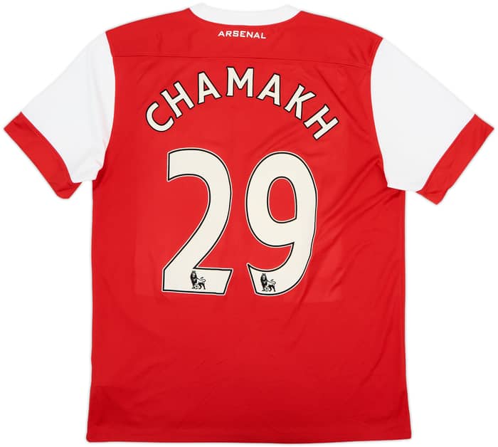 Camiseta de local del Arsenal 2010-11 Chamakh #29 - 6/10 - (L)