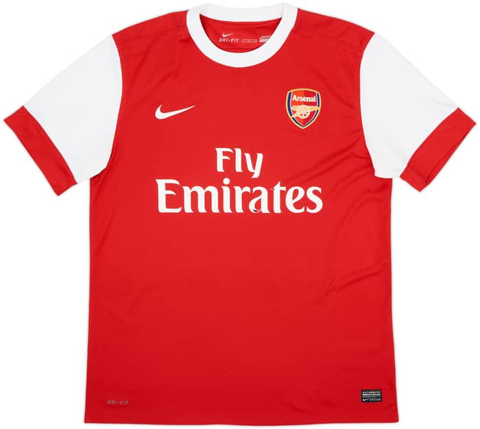 Camiseta de local del Arsenal 2010-11 Chamakh #29 - 6/10 - (L)