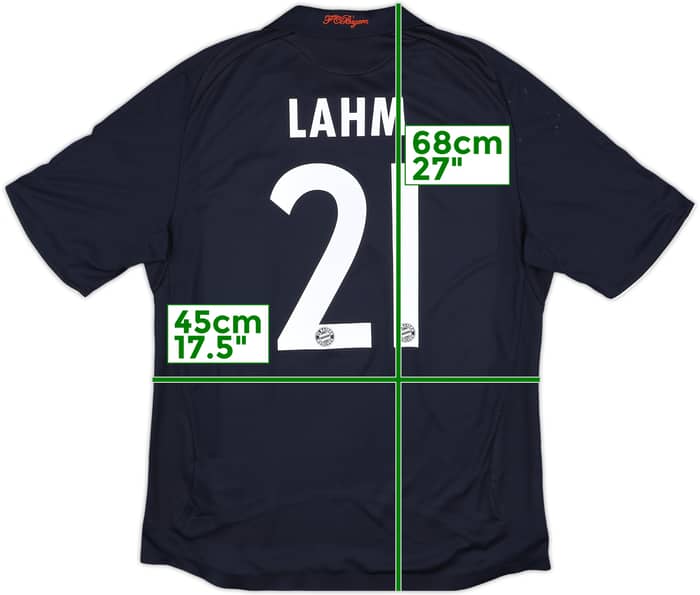 2008-09 Bayern Munich Player Issue Away Shirt Lahm #21 - 7/10 - (L)