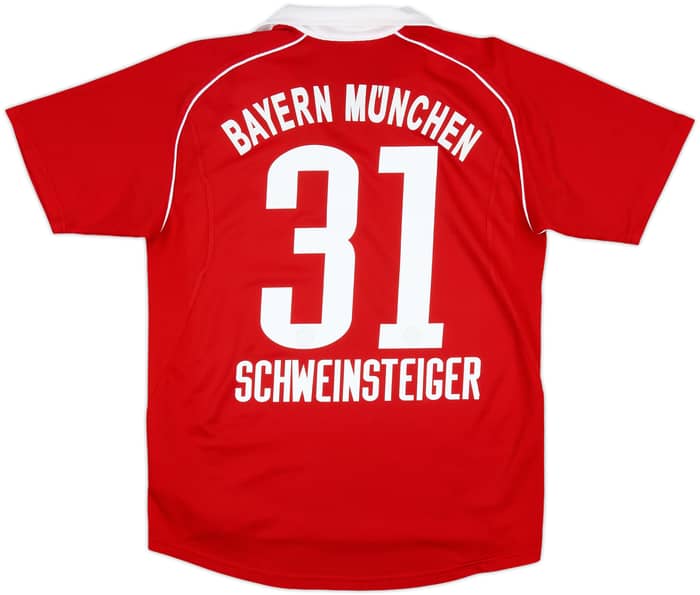 2005-06 Bayern Munich Home Shirt Schweinsteiger #31 - 6/10 - (XL.Boys)