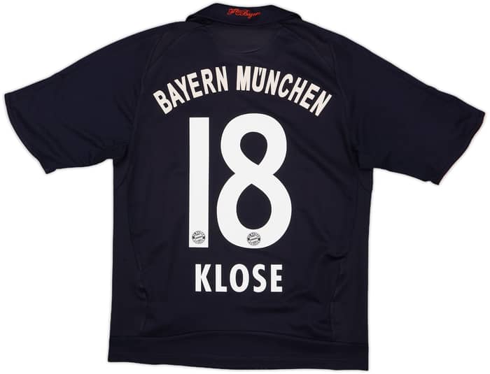 2008-09 Bayern Munich Away Shirt Klose #18 - 8/10 - (L.Boys)