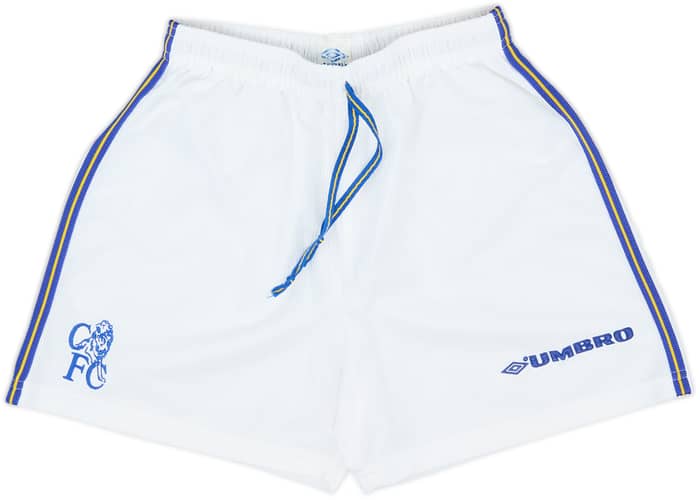 1998-00 Chelsea Away Shirt & Shorts - 8/10 - (M.Boys)