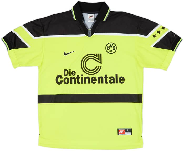 1997-98 Borussia Dortmund Home Shirt - 9/10 - (L)