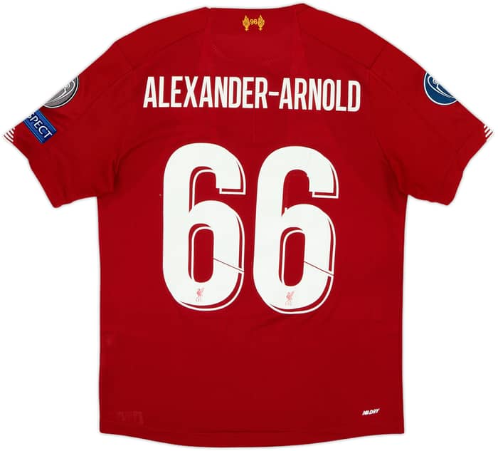 Camiseta de local del Liverpool 2019-20 Alexander-Arnold #66 - 6/10 - (S)