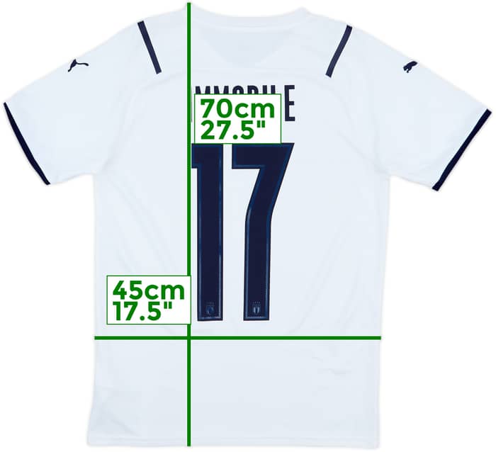 2021 Italy Away Shirt Immobile #17 - 8/10 - (S)