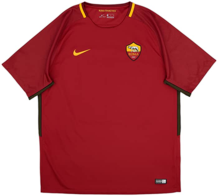 2017-18 Roma Home Shirt El Shaarawy #92 - 10/10 - (XL)
