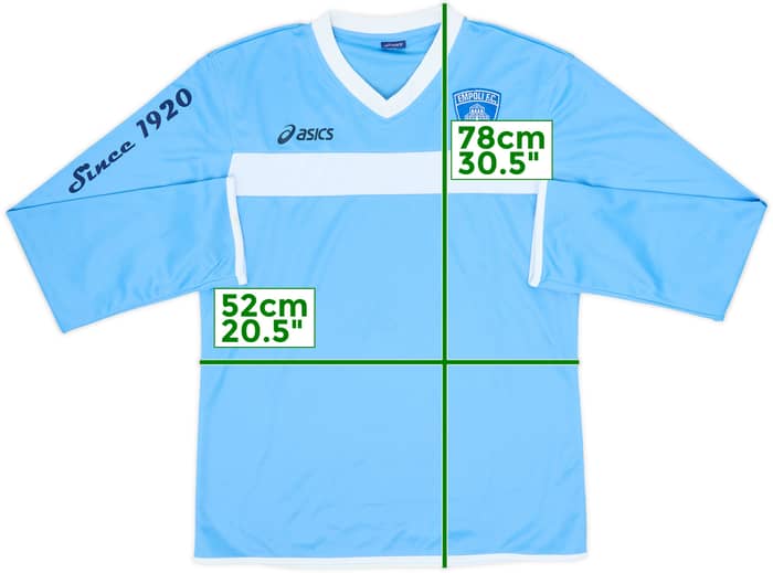 2004-05 Empoli Asics Training L/S Shirt - 7/10 - (L)