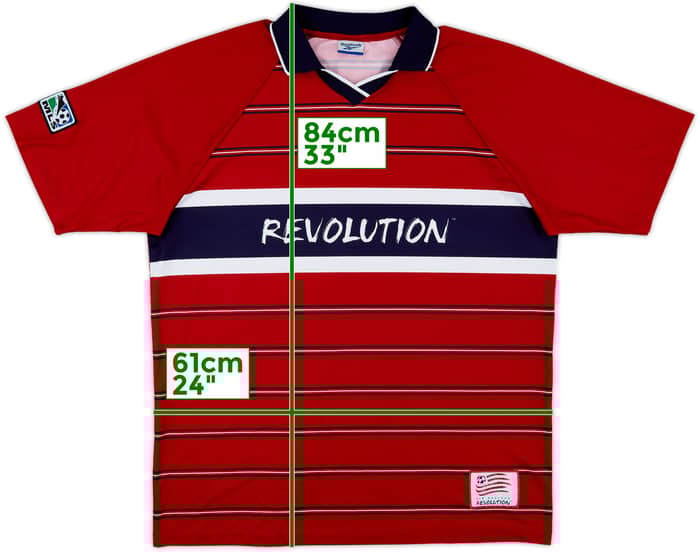 1999-00 New England Revolution Third Shirt - 8/10 - (XL)