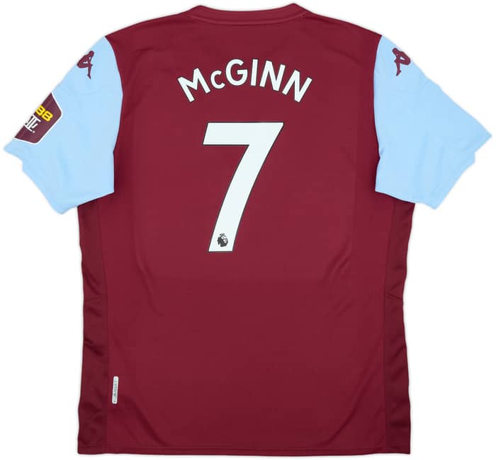 2019-20 Aston Villa Home Shirt McGinn #7 - 10/10 - (XXL)