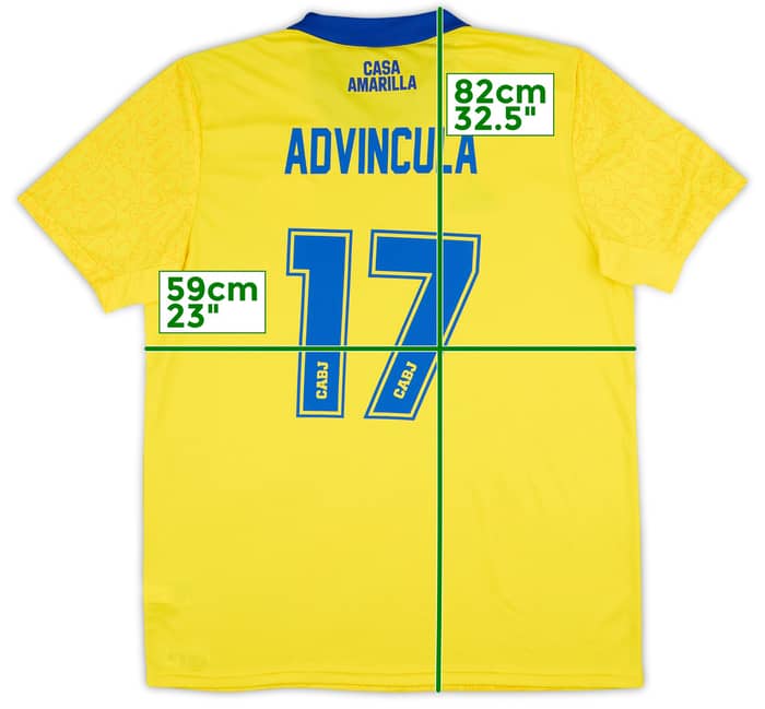 2022 Boca Juniors Third Shirt Advincula #17 - 9/10 - (XL)