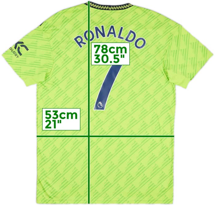 2022-23 Manchester United Third Shirt Ronaldo #7 - 9/10 - (L)