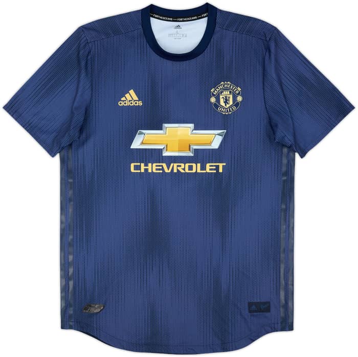 2018-19 Manchester United Authentic Third Shirt Pogba #6 - 9/10 - (L)