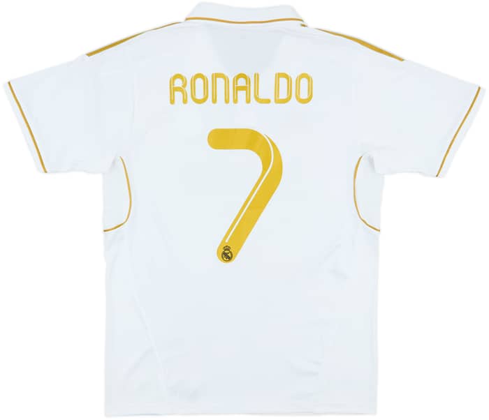2011-12 Real Madrid Home Shirt Ronaldo #7 - 8/10 - (L)