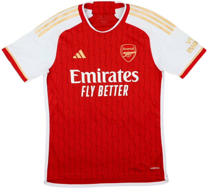 2023-24 Arsenal Home Shirt Saka #7 - 9/10 - (M)