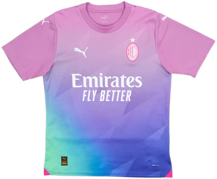 2023-24 AC Milan Third Shirt Rafa Leao #10 - 8/10 - (M)