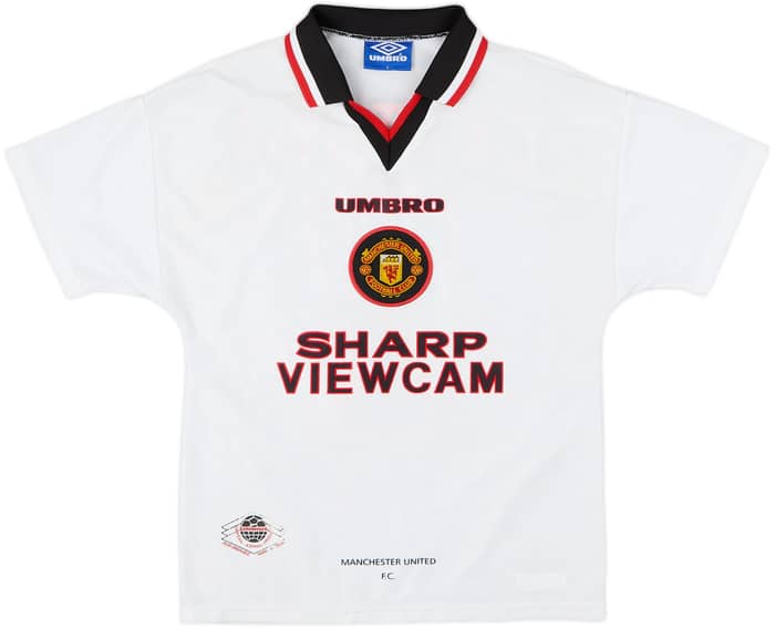 1996-97 Manchester United Away Shirt Cantona #7 - 7/10 - (Y)