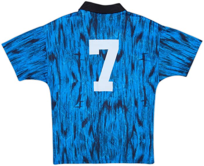 1992-93 Manchester United Away Shirt #7 - 8/10 - (L.Boys)