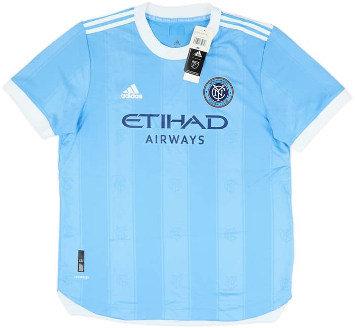 2021-22 New York City Authentic Home Shirt (XL)