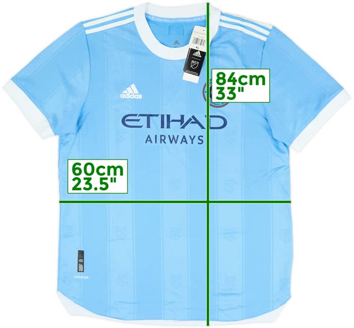 2021-22 New York City Authentic Home Shirt (XL)