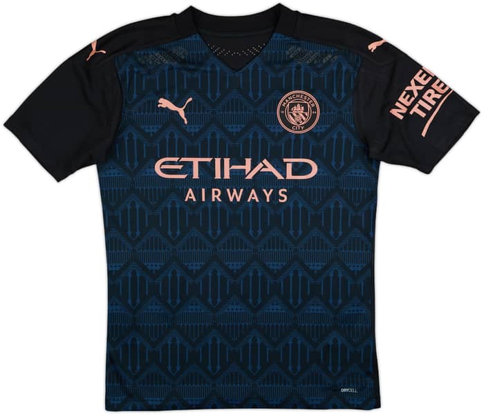 2020-21 Manchester City Authentic Away Shirt Kun Aguero #10 - 10/10 - (S)