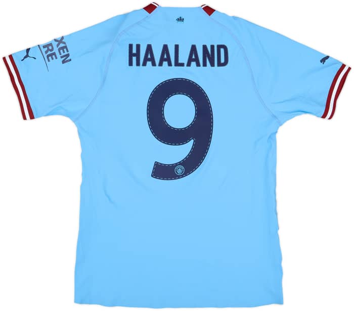 2022-23 Manchester City Authentic Home Shirt Haaland #9 (M)