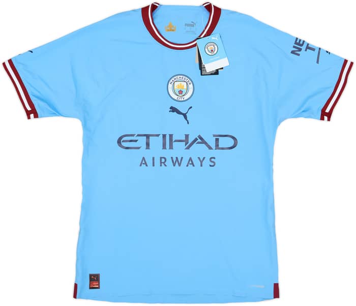 2022-23 Manchester City Authentic Home Shirt Haaland #9 (M)