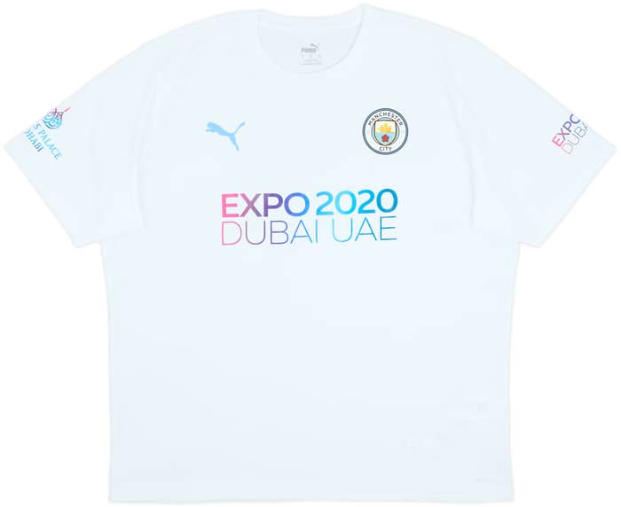 2020-21 Manchester City Puma Training Shirt - 10/10 - (XL)