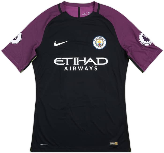 2016-17 Manchester City Match Issue GK Shirt C.Bravo #1
