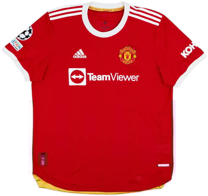 2021-22 Manchester United Authentic Home Shirt Sancho #25 - 10/10 - (XL)