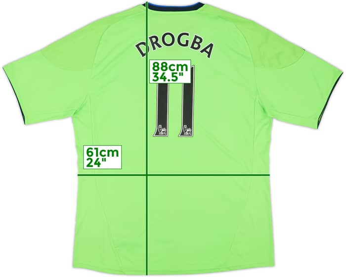2010-11 Chelsea Third Shirt Drogba #11 - 8/10 - (XXL)