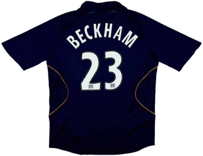 2007-08 LA Galaxy Away Shirt Beckham #23 - 5/10 - (L)