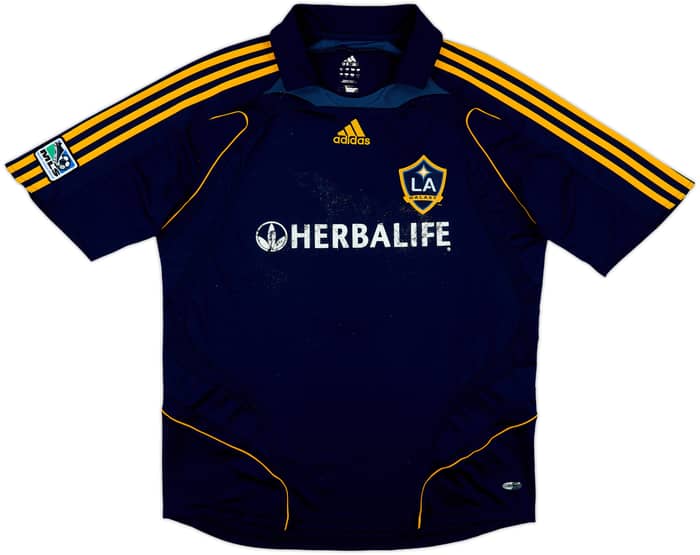 2007-08 LA Galaxy Away Shirt Beckham #23 - 5/10 - (L)