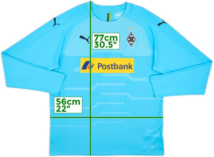 2018-19 Borussia Monchengladbach GK Shirt - 9/10 - (XL)