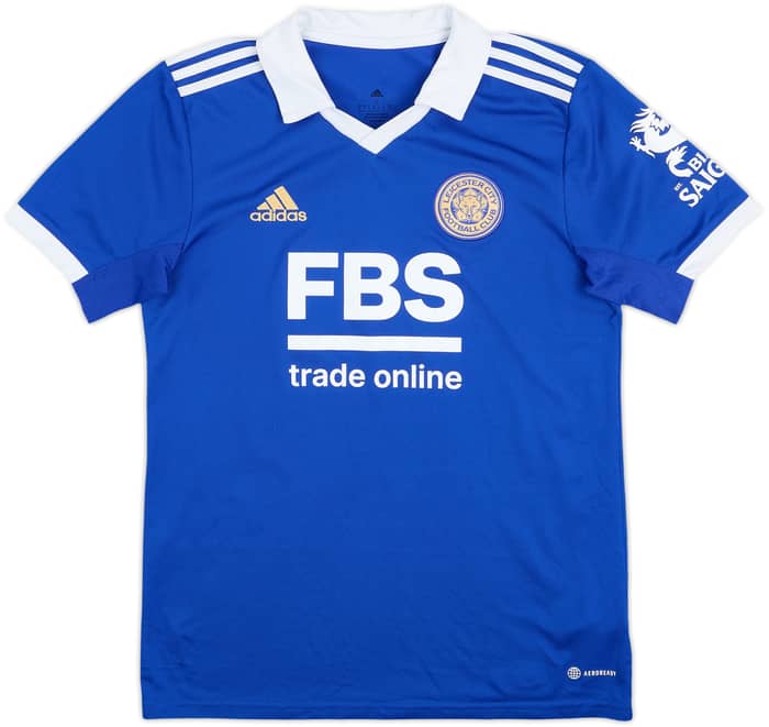 2022-23 Leicester Home Shirt Vardy #9 - 7/10 - (S)