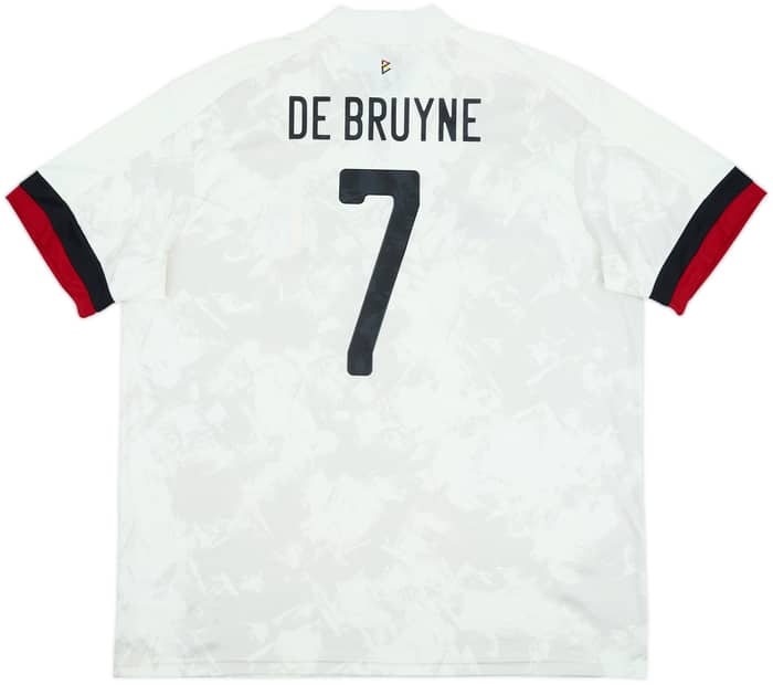 2020-22 Belgium Away Shirt De Bruyne #7 - 6/10 - (XXL)
