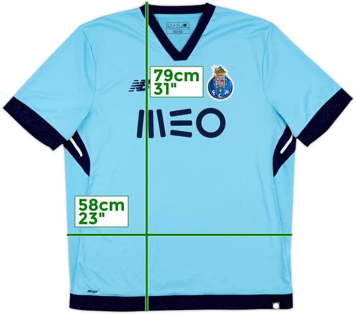 2017-18 Porto Third Shirt - 8/10 - (XL)