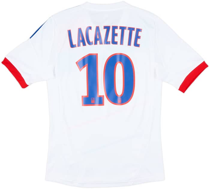 2012-13 Lyon Home Shirt Lacazette #10 - 8/10 - (S)